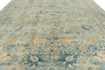12x15 Light Blue and Navy Anatolian Traditional Rug