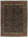 12x16 Navy and Red Anatolian Traditional Rug