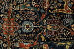 12x16 Navy and Red Anatolian Traditional Rug