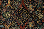 12x16 Navy and Red Anatolian Traditional Rug