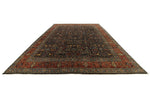 12x16 Navy and Red Anatolian Traditional Rug