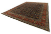 12x16 Navy and Red Anatolian Traditional Rug