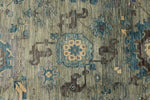 9x12 Gray and Light Green Anatolian Traditional Rug