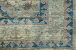 9x12 Gray and Light Green Anatolian Traditional Rug