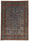 10x14 Light Blue and Blue Anatolian Traditional Rug