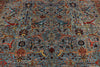 10x14 Light Blue and Blue Anatolian Traditional Rug