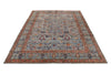 10x14 Light Blue and Blue Anatolian Traditional Rug