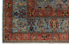 10x14 Light Blue and Blue Anatolian Traditional Rug