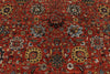 10x14 Red and Navy Anatolian Traditional Rug