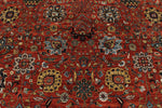 10x14 Red and Navy Anatolian Traditional Rug