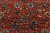 10x14 Red and Navy Anatolian Traditional Rug