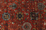 10x14 Red and Navy Anatolian Traditional Rug