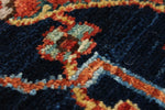 10x14 Red and Navy Anatolian Traditional Rug