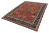 10x14 Red and Navy Anatolian Traditional Rug