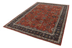 10x14 Red and Navy Anatolian Traditional Rug