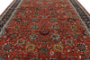 10x14 Red and Navy Anatolian Traditional Rug