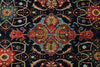 10x14 Navy and Red Anatolian Traditional Rug