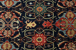 10x14 Navy and Red Anatolian Traditional Rug