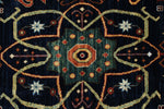 10x14 Navy and Red Anatolian Traditional Rug