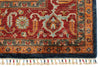 8x10 Navy and Red Anatolian Traditional Rug