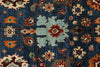 8x10 Navy and Red Anatolian Traditional Rug