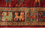 5x7 Multicolor and Red Anatolian Traditional Rug