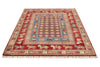 5x7 Multicolor and Red Anatolian Traditional Rug