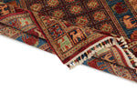 5x7 Multicolor and Red Anatolian Traditional Rug