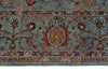 7x11 Gray and Multicolor Turkish Tribal Rug