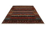 7x10 Multicolor and Multicolor Turkish Tribal Rug