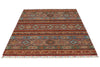 5x7 Multicolor Tribal Rug