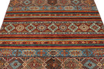 5x7 Multicolor Tribal Rug
