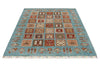 5x7 Multicolor and Light Blue Persian Rug