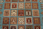 5x7 Multicolor and Light Blue Persian Rug