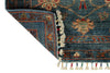 3x10 Navy and Multicolor Turkish Tribal Rug