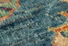 3x10 Navy and Multicolor Turkish Tribal Rug