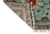 3x9 Blue and Multicolor Turkish Tribal Runner