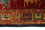 3x9 Multicolor and Red Anatolian Traditional Runner