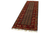 3x9 Multicolor and Red Anatolian Traditional Runner