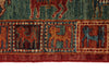 3x8 Red and Green Anatolian Traditional Runner