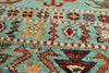 3x11 Light Blue and Multicolor Tribal Runner