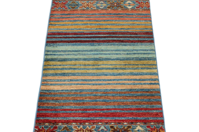 2x8 Multicolor and Multicolor Tribal Runner