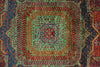 7x10 Red and Turquoise Turkish Tribal Rug