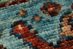 6x8 Mustard and Multicolor Tribal Rug