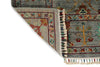 6x8 Gray and Multicolor Turkish Tribal Rug