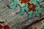 6x8 Gray and Multicolor Turkish Tribal Rug