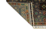 3x4 Gray and Multicolor Anatolian Tribal Rug