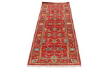 3x8 Red and Multicolor Turkish Tribal Runner