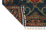 3x7 Blue and Multicolor Turkish Tribal Runner