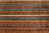 9x12 Red and Multicolor Turkish Tribal Rug